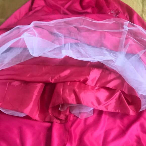 $150= 75 City  Triangles Pink Prom Maxi Junior Dresses Size 9 (90s Y2K) - Picture 15 of 16